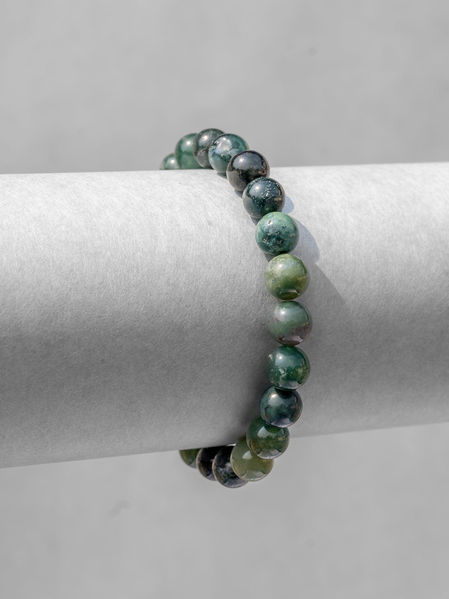Moss Agate Bracelet - Nurture Your Growth