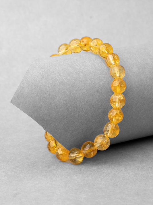 Heat Treated Citrine Bracelet - Attract Abundance
