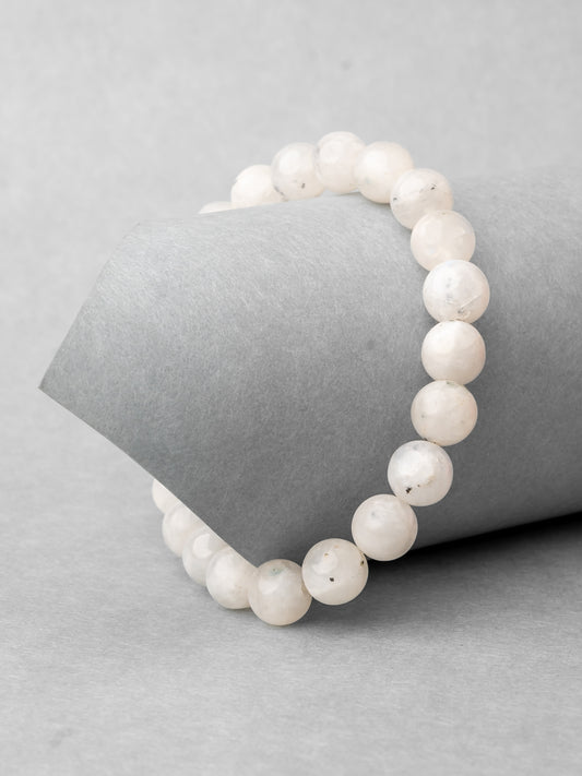 Rainbow Moonstone Bracelet - Illuminate Your Intuition