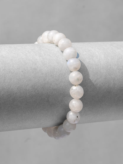 Rainbow Moonstone Bracelet - Illuminate Your Intuition