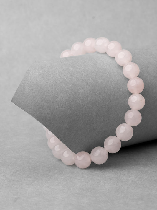 Rose Quartz Bracelet - Wear Your Heart